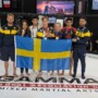 Historiskt deltagande när Sverige skickar ungdom & seniortrupp till GAMMA EM